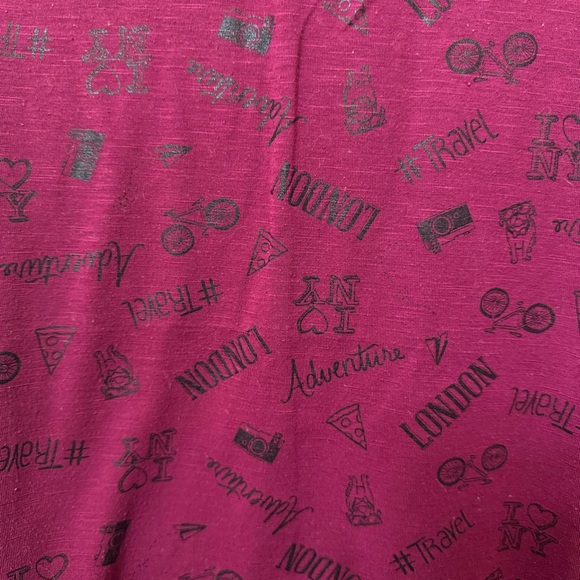 Lot Of 2 SO Girls Tops Size 14 & 16 Multi Color Cap Sleeves Flowy Graphic Print - Picture 7 of 16